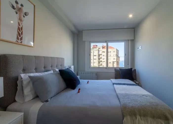Apartament Ybh El Castro Con Parking Gratis *
